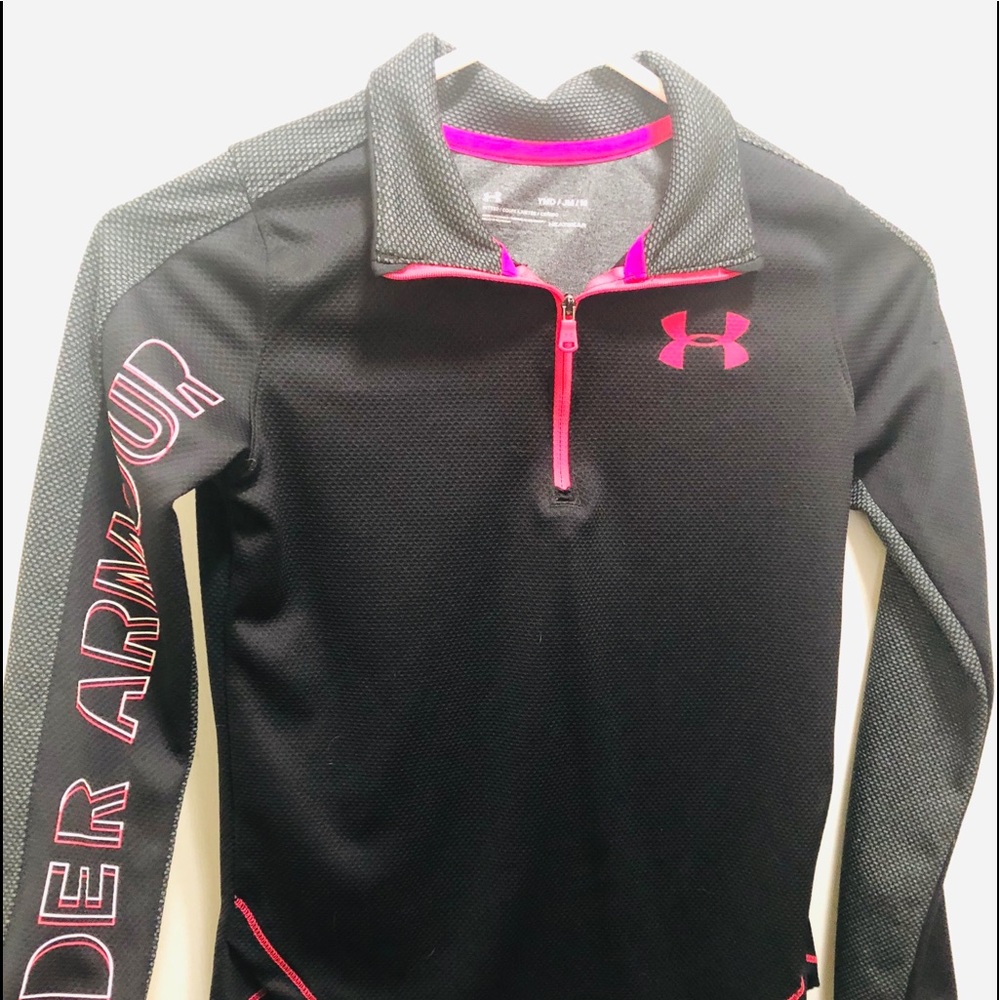 Girls Under Armour Heatgear Pullover